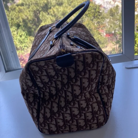 Vintage Rare Christian Dior Trotter Boston bag - Picture 4 of 9